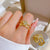 Moderate Luxury Women Crown Brass Rings