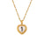 Minimalist Heart Stainless Steel 18K Gold Plated Necklaces