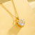 IG Style Geometric Stainless Steel Electroplating Necklaces