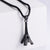 Retro Unisex Vintage Metal Retro Bowknot Vintage Chain Geometric Stainless Steel Pendants