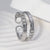 Women Minimalist Chain Geometric Stainless Steel Electroplating Rings