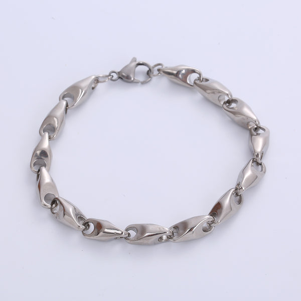 Men Geometric Metal Geometric Titanium Steel Bracelets