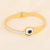 Fashion Eye Stainless Steel Electroplating Bangles