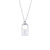 Fashion Letter Geometric Stainless Steel Electroplating Necklaces