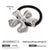 Flower Stainless Steel Electroplating Hair Ties