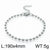 Round Titanium Steel Electroplating Bracelets