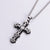 Fashion Cross Stainless Steel Electroplating Pendants