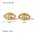 IG Style Circle Heart Tennis / Diamond Line Heart Geometric U-Shape Titanium Steel Electroplating Earrings