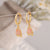 Women IG Style Animal Chinese Zodiac Copper Electroplating Earrings