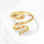 Unisex Expressive Snake Animal Chinese Zodiac Stainless Steel Electroplating Rings