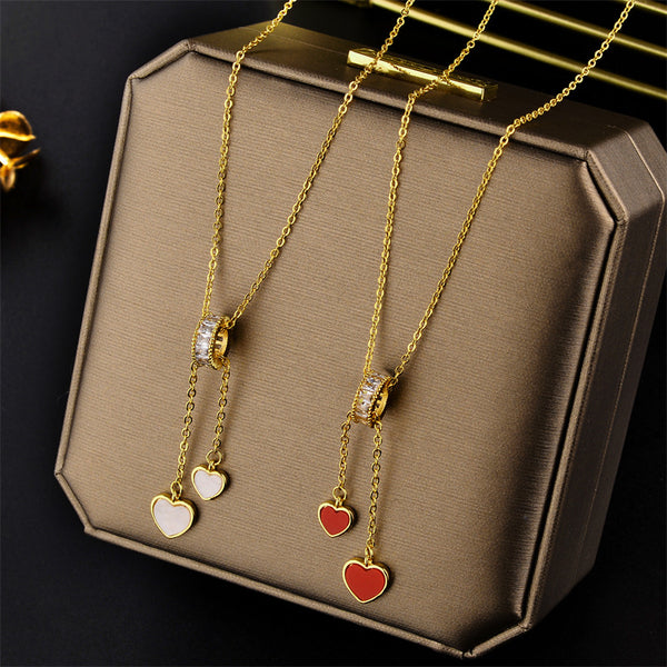 Star Titanium Steel 18K Gold Plated Necklaces