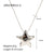 IG Style Octagram Geometric Stainless Steel 18K Gold Plated Necklaces