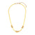 Geometric Stainless Steel 18K Gold Plated Necklaces