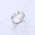 Exotic Women Metal Diamond Fruit Titanium Steel Gold Plating Rings