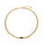 Women Geometric Stainless Steel 18K Gold Plated Bracelets