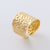 Retro Unisex Vintage Geometric Stainless Steel Electroplating Rings