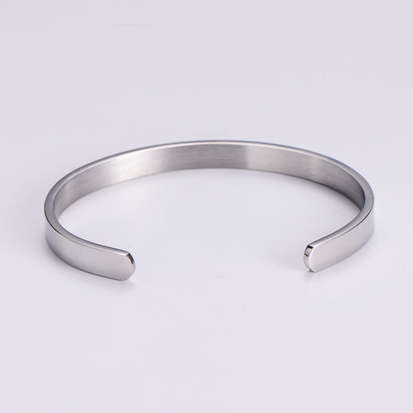 Unisex Minimalist Geometric Metal Geometric Stainless Steel Bangles