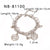 Women IG Style Sagittarius Capricorn Scorpius Libra Virgo Zodiac Sign Zodiac Sign Stainless Steel Electroplating Bracelets