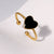 Cute Heart Heart Stainless Steel Electroplating Rings