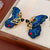 Luxurious Butterfly Geometric Heart Chinese Zodiac Animal Cloth Handmade Earrings