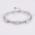 Women Minimalist Circle Geometric Titanium Steel Electroplating Bracelets