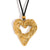 Fashion Heart Stainless Steel Electroplating Necklaces