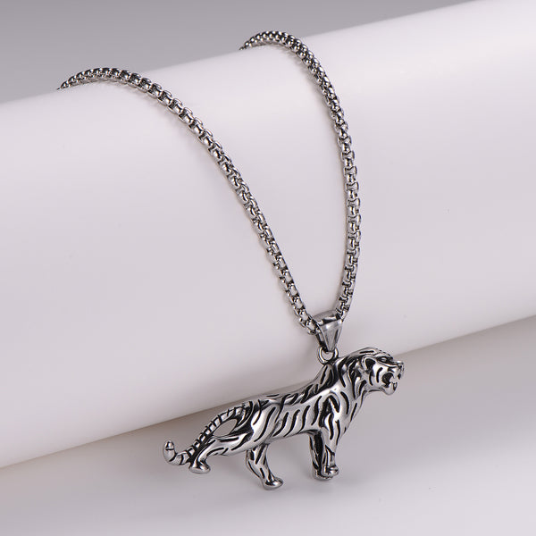 Unisex Zodiac Sign Chinese Zodiac Animal Stainless Steel Polishing Pendants