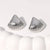 IG Style Shell Stainless Steel Electroplating Stud Earrings