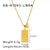 IG Style Zodiac Sign Geometric Stainless Steel Electroplating Necklaces