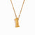 Fashion Number Geometric Stainless Steel 18K Gold Plated Necklaces