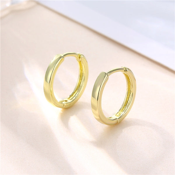 Women Minimalist Geometric Copper Electroplating Earrings