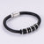 Unisex Metal Leather Bangles