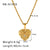 IG Style Heart Geometric Stainless Steel Electroplating Necklaces