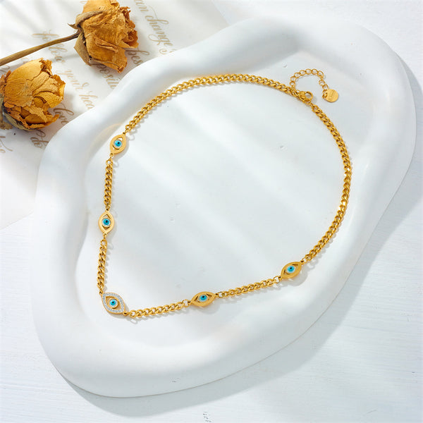 Chain Titanium Steel Electroplating Necklaces