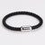 Unisex Minimalist Metal Retro Vintage U-Shape Leather Bangles