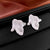 Medieval Flower Animal Rhombus Leaf Geometric Flower Chinese Zodiac Copper Electroplating Earrings