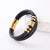 Men Minimalist Stripe Geometric Stainless Steel Electroplating Bracelets