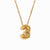 Fashion Number Geometric Stainless Steel 18K Gold Plated Necklaces