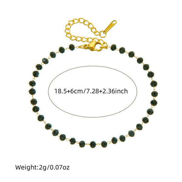 Women Fashion Chain Resin Electroplating Jewelry Sets