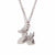 Fashion Dog Chinese Zodiac Animal Stainless Steel 18K Gold Plated Necklaces