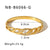 IG Style Stripe Twisted Stainless Steel Electroplating Bangles