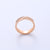 Women Metal Star Crown Crown Titanium Steel Electroplating Rings