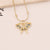 Women Butterfly Copper Oil Dripping Pendants