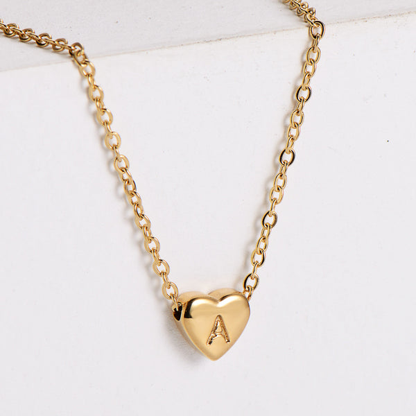 Women Minimalist Heart Titanium Steel Electroplating Pendants