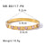 IG Style Heart Stainless Steel Electroplating Bangles