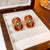 Luxurious Flower Geometric Flower Alloy Electroplating Earrings