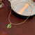 Luxurious Round Ellipse Leaf Alloy Oil Dripping Necklaces