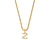 Fashion Letter Geometric Stainless Steel 18K Gold Plated Necklaces