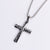 Expressive Cross Stainless Steel Electroplating Pendants