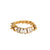 Women Geometric Stainless Steel 18K Gold Plated Rings